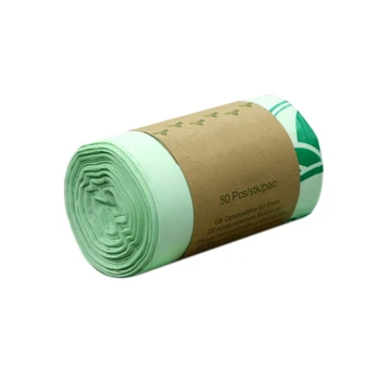 50Pcs Environmental Protection Compostable Bag Biodegradable Plastic Grocery Environmental Protection Bag 8L
50Pcs Environmental Protection Compostable Bag Biodegradable Plastic Grocery Environmental Protection Bag 8L