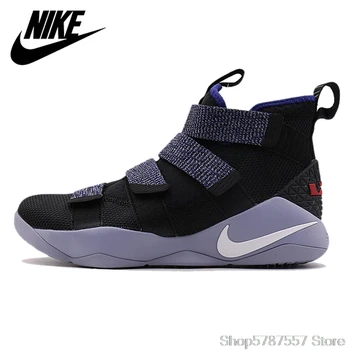 Original Authentic Nike LEBRON SOLDIER 11 Men Basketball Shoes Medium Cut Sports outdoor Sneakers New Arrival 897647-004
Original Authentic Nike LEBRON SOLDIER 11 Men Basketball Shoes Medium Cut Sports outdoor Sneakers New Arrival 897647-004
