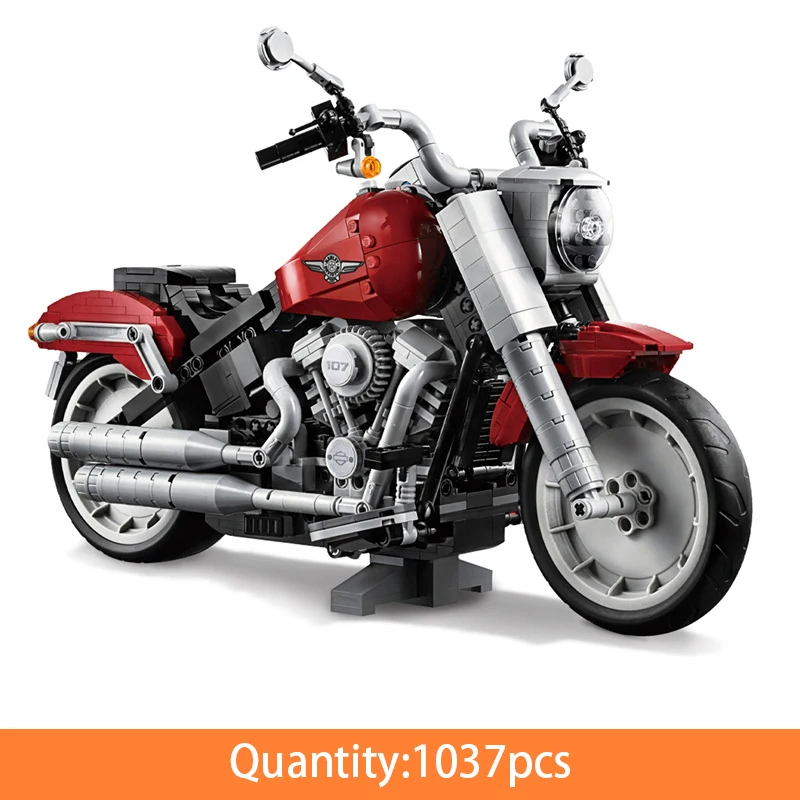 1037pcs assemble Harleyed motorcycle Vehicle model building blocks technic bricks toys for children
1037pcs assemble Harleyed motorcycle Vehicle model building blocks technic bricks toys for children