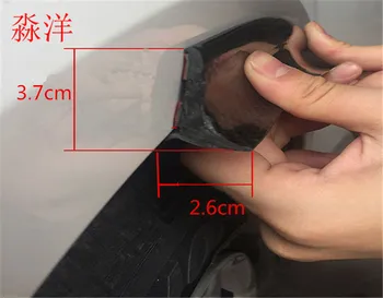 L150cm*W3.7cm widen car rubber fender flare mudguard trim for 2 tires wheel arch fender flare fit for X-TRAIL
L150cm*W3.7cm widen car rubber fender flare mudguard trim for 2 tires wheel arch fender flare fit for X-TRAIL