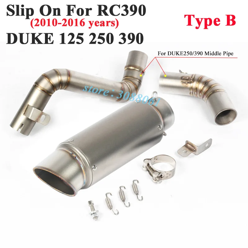 DUKE 390 Akrapovic Muffler