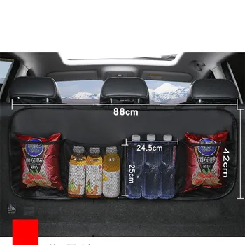 Car Rear Seat Back Tool Storage Bag Multi Hanging Nets Pocket Trunk Bag Organizer Auto Stowing Tidying Interior Accessories
Car Rear Seat Back Tool Storage Bag Multi Hanging Nets Pocket Trunk Bag Organizer Auto Stowing Tidying Interior Accessories