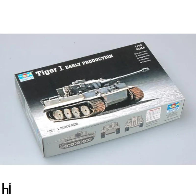 Trumpeter 1/72 07242 Tiger I Early Production Heavy Tank Plastic Assembly Model Building Kit
Trumpeter 1/72 07242 Tiger I Early Production Heavy Tank Plastic Assembly Model Building Kit