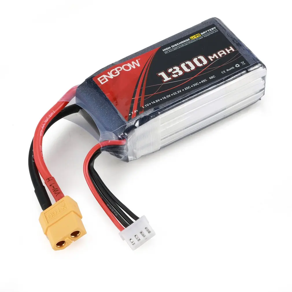14.8V 25C/60C 4S 1P Power Lipo Battery T Plug Rechargeable for RC Racing Drone Quadcopter Helicopter Airplane
14.8V 25C/60C 4S 1P Power Lipo Battery T Plug Rechargeable for RC Racing Drone Quadcopter Helicopter Airplane