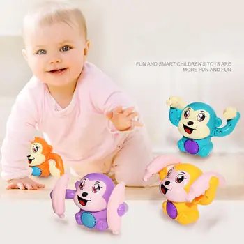 Yiwa Eletric Roll Monkey Children Animal Light Music Cartoon Voice Control Banana Monkey 4 Colors Random PVC
Yiwa Eletric Roll Monkey Children Animal Light Music Cartoon Voice Control Banana Monkey 4 Colors Random PVC
