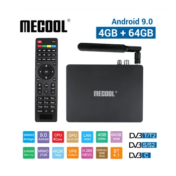 Mecool K7 DVB-S2/T2/C Android 9.0 TV Box 4GB 64GB Amlogic S905X2 Dual WiFi BY V4.1 Combo set top box smart media player
Mecool K7 DVB-S2/T2/C Android 9.0 TV Box 4GB 64GB Amlogic S905X2 Dual WiFi BY V4.1 Combo set top box smart media player