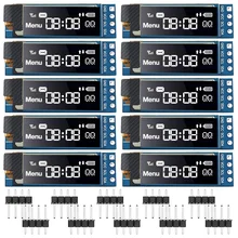 

10 Set OLED Display Module SSD1306 Driver IIC I2C Serial Self-Luminous Display Board for Arduino Raspberry PI