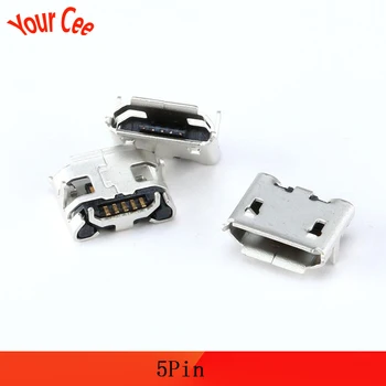 20pcs Mini usb Connectors Micro Jack Connector Female 5pin Charging Socket Micro USB 5Pin Inserting Plate Seat 5P 5 P Pin
20pcs Mini usb Connectors Micro Jack Connector Female 5pin Charging Socket Micro USB 5Pin Inserting Plate Seat 5P 5 P Pin