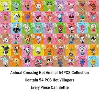 Custom Nintendo Animal 54PCS Collection Will Animal Crossing Amiibo Card Circle Card Small Amiibo Game for NS Switch
Custom Nintendo Animal 54PCS Collection Will Animal Crossing Amiibo Card Circle Card Small Amiibo Game for NS Switch