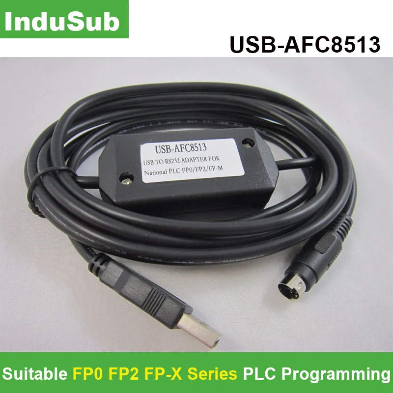 USB-AFC8513 Cable Compatible Panasonic FP0 FP2 FP-X Series PLC Programming USB AFC8513 Communication cable 3M
USB-AFC8513 Cable Compatible Panasonic FP0 FP2 FP-X Series PLC Programming USB AFC8513 Communication cable 3M