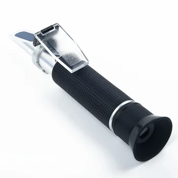 Alcohol Refractometer Wine Concentration Meter Tester 0-80% Range Portable Instruction Screwdriver Straw Glasses Cloth Packing
Alcohol Refractometer Wine Concentration Meter Tester 0-80% Range Portable Instruction Screwdriver Straw Glasses Cloth Packing