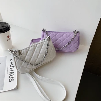 Fashion Baguette Handbags for Women 2020 Candy Color Chain Lady Small Shoulder Crossbody Bags Fashion Design Leather Armpit Bag
Fashion Baguette Handbags for Women 2020 Candy Color Chain Lady Small Shoulder Crossbody Bags Fashion Design Leather Armpit Bag