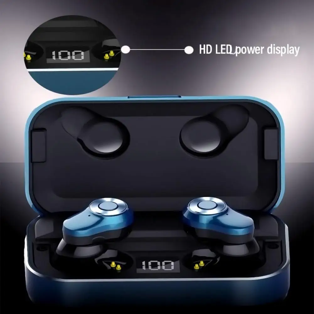 2019 New 5.0 Men waterproof wireless Bluetooth headset LED digital display in ear touch control motion Bluetooth headset
2019 New 5.0 Men waterproof wireless Bluetooth headset LED digital display in ear touch control motion Bluetooth headset
