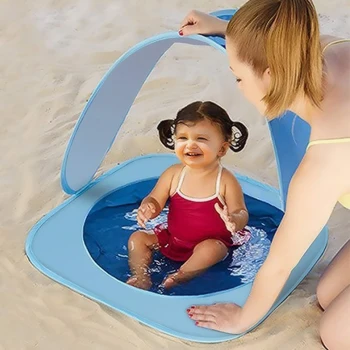 Baby Beach Tent Children Waterproof Pop Up sun Awning Tent Kid Outdoor Camping Sunshade BeachUV-protecting Sunshelter with Pool
Baby Beach Tent Children Waterproof Pop Up sun Awning Tent Kid Outdoor Camping Sunshade BeachUV-protecting Sunshelter with Pool