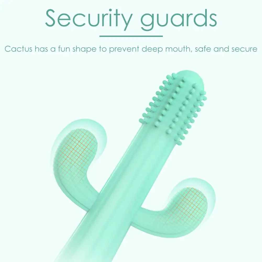 Baby Teether Three-dimensional Cactus Molars Toy Bar Toothbrush All Silicone Soft Foreign Trade Mouth Chew Baby Products
Baby Teether Three-dimensional Cactus Molars Toy Bar Toothbrush All Silicone Soft Foreign Trade Mouth Chew Baby Products