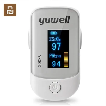 Youpin Yuwell YX303 Oximeter OLED Screen Smart Digital Fingertip Pulse Oximeter High-speed Sensor Health Monitor Auto Power Off