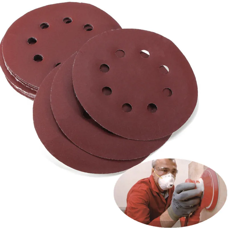 25pcs 5 Inch Round Sandpaper Eight Hole Disk Sand Dremel Sheets Grit Hook and Loop Sanding Disc Polish for polish machine
25pcs 5 Inch Round Sandpaper Eight Hole Disk Sand Dremel Sheets Grit Hook and Loop Sanding Disc Polish for polish machine