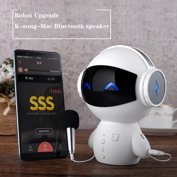 HOT Portable speaker M10 Robot Bluetooth speaker Bluetooth Wireless Speakers Receiver Bass Speaker Stereo Music Player bocinas
HOT Portable speaker M10 Robot Bluetooth speaker Bluetooth Wireless Speakers Receiver Bass Speaker Stereo Music Player bocinas
