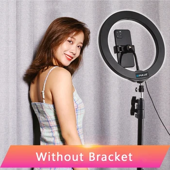 PULUZ 3.6 In 3 Modes Dimmable LED Video Ring Light Flash Lamp For Selfie Make-Up 40 Energy-saving LED Beads
PULUZ 3.6 In 3 Modes Dimmable LED Video Ring Light Flash Lamp For Selfie Make-Up 40 Energy-saving LED Beads