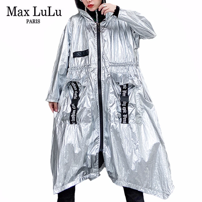 Max LuLu 2020 New Spring European Fashion Designer Ladies Loose Windbreaker Womens Vintage Casual Trench Female Streetwear Coats
Max LuLu 2020 New Spring European Fashion Designer Ladies Loose Windbreaker Womens Vintage Casual Trench Female Streetwear Coats