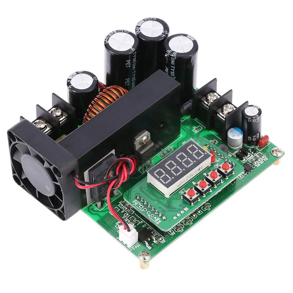 900W Digital Control DC-DC Boost Module great Step-up Converter Power Supply Module CC/CV LED Display 0-15A IN 8-60V OUT 10-120V
900W Digital Control DC-DC Boost Module great Step-up Converter Power Supply Module CC/CV LED Display 0-15A IN 8-60V OUT 10-120V