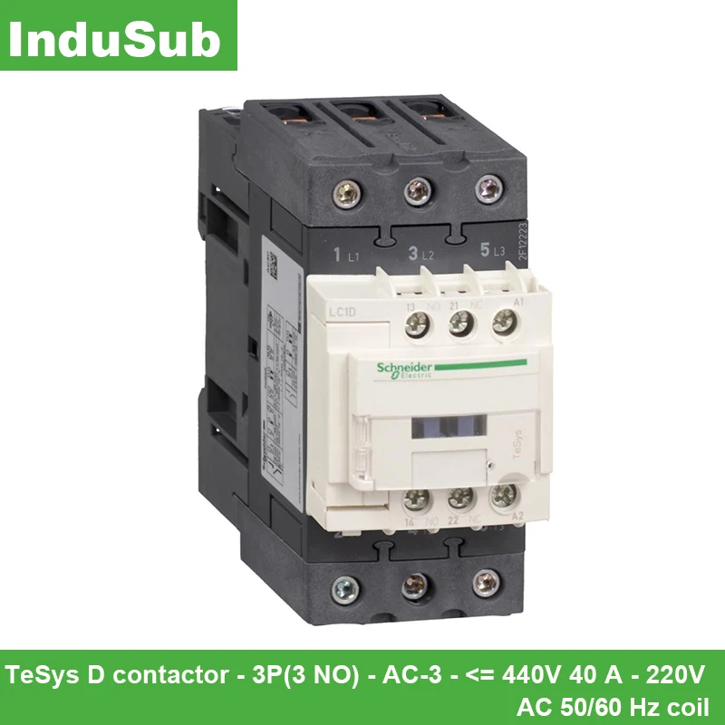 New Original LC1D40AM7C Coil 220VAC Contactor Relay LC1D Contactors Schneider LC1D-40AM7C 3P 50/60Hz
New Original LC1D40AM7C Coil 220VAC Contactor Relay LC1D Contactors Schneider LC1D-40AM7C 3P 50/60Hz