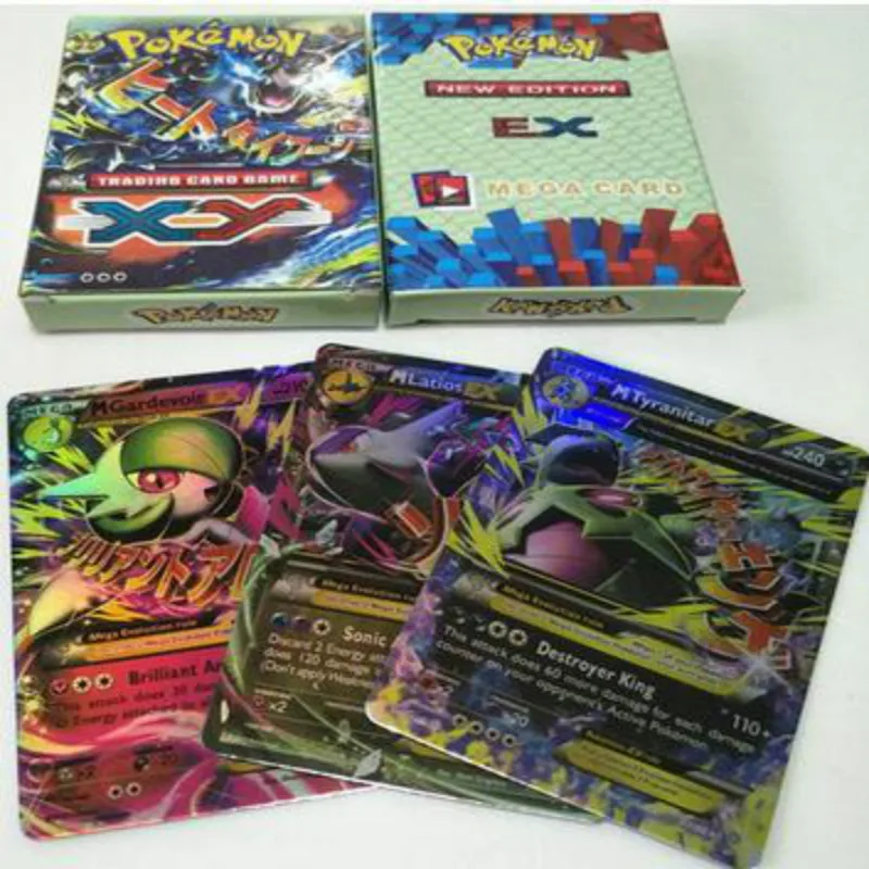 20pcs Set Pokemon English Flash Card EX Version Anime Board Game Flash Card Children's Entertainment Card Pokemons Toys
20pcs Set Pokemon English Flash Card EX Version Anime Board Game Flash Card Children's Entertainment Card Pokemons Toys
