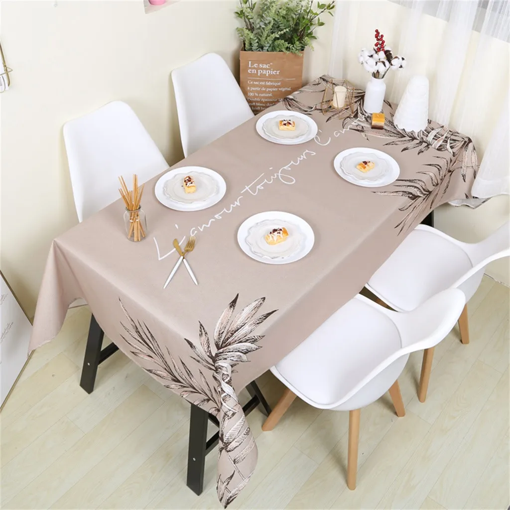 Tablecloth Autumn leaves pattern Table Cloth Waterproof & Oil Proof Home Decorative Table Cover tapete obrus 2019 new drop ship
Tablecloth Autumn leaves pattern Table Cloth Waterproof & Oil Proof Home Decorative Table Cover tapete obrus 2019 new drop ship