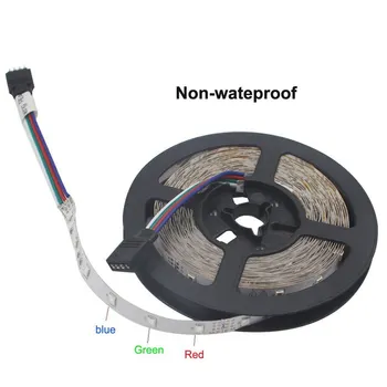 RGB LED Strip Flexible Light 2 * 5M 60Led/m Music IR Remote Controller DC12 LED Strip Car Strip Light LED Strips
RGB LED Strip Flexible Light 2 * 5M 60Led/m Music IR Remote Controller DC12 LED Strip Car Strip Light LED Strips
