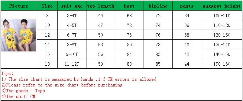 Kids Pajamas Sets Summer Children Girls Boys Suits Nightwear Cartoon Short Sleeve Casual Nightgown Suits Clothing A0132