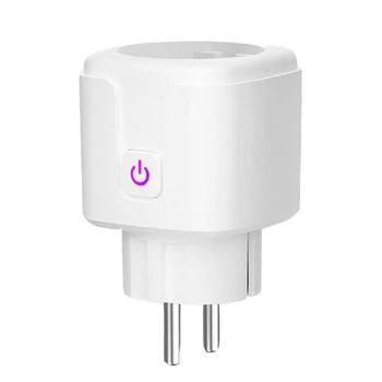 Smart WiFi Plug Adaptor 16A EU Plug WiFi Socket Wireless Remote Voice Control Socket Adaptor with Phone App Control Kitchen
Smart WiFi Plug Adaptor 16A EU Plug WiFi Socket Wireless Remote Voice Control Socket Adaptor with Phone App Control Kitchen