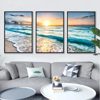 Sea View Combination 3 Pieces Decorative Paintings Wall Art Print Picture Canvas Painting Poster For Living Room No Framed 
Sea View Combination 3 Pieces Decorative Paintings Wall Art Print Picture Canvas Painting Poster For Living Room No Framed