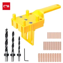 Wood Dowel Jig Drill Bit Quick Woodworking Pocket Hole Jig System 6/8/10mm Guide Hole Puncher for Carpentry Dowel Joints
Wood Dowel Jig Drill Bit Quick Woodworking Pocket Hole Jig System 6/8/10mm Guide Hole Puncher for Carpentry Dowel Joints