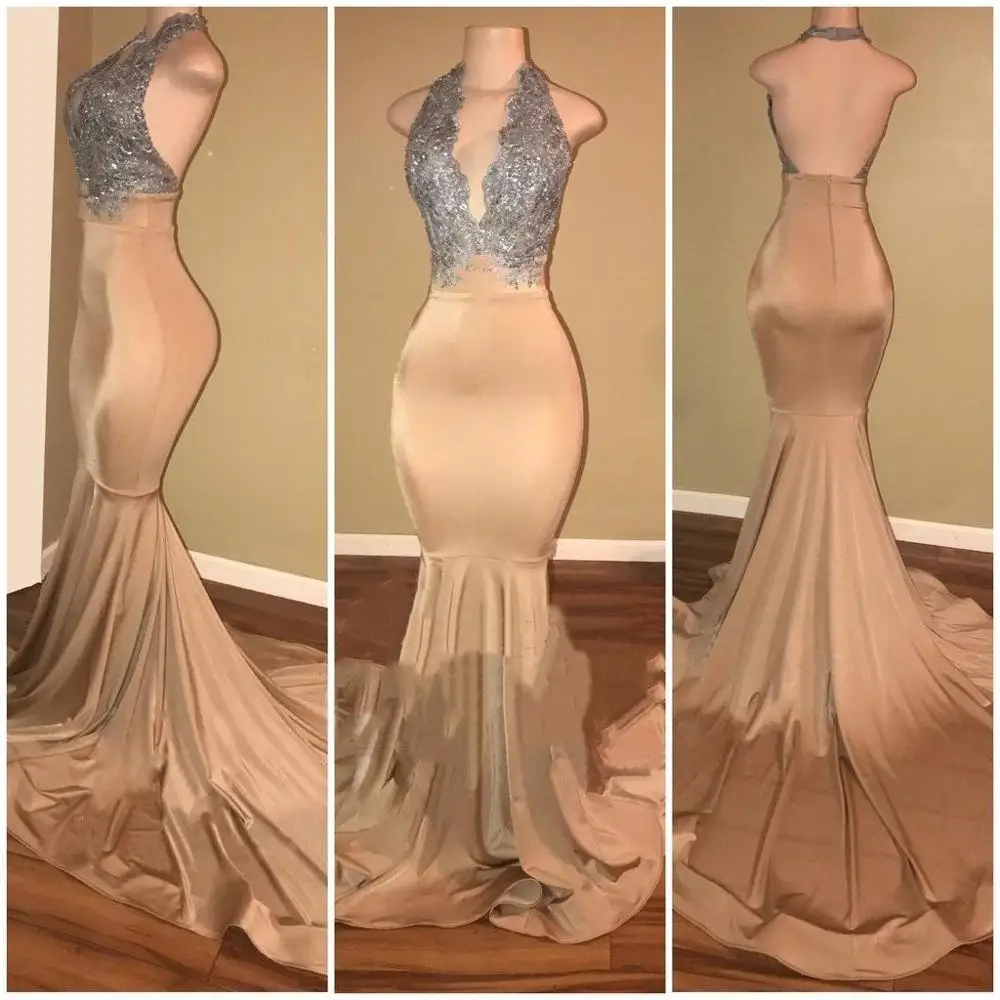Champagne Lace Mermaid Evening Dresses Long 2020 Silk Elegant V Neck Evening Gowns Formal Dress Robe De Soriee
Champagne Lace Mermaid Evening Dresses Long 2020 Silk Elegant V Neck Evening Gowns Formal Dress Robe De Soriee