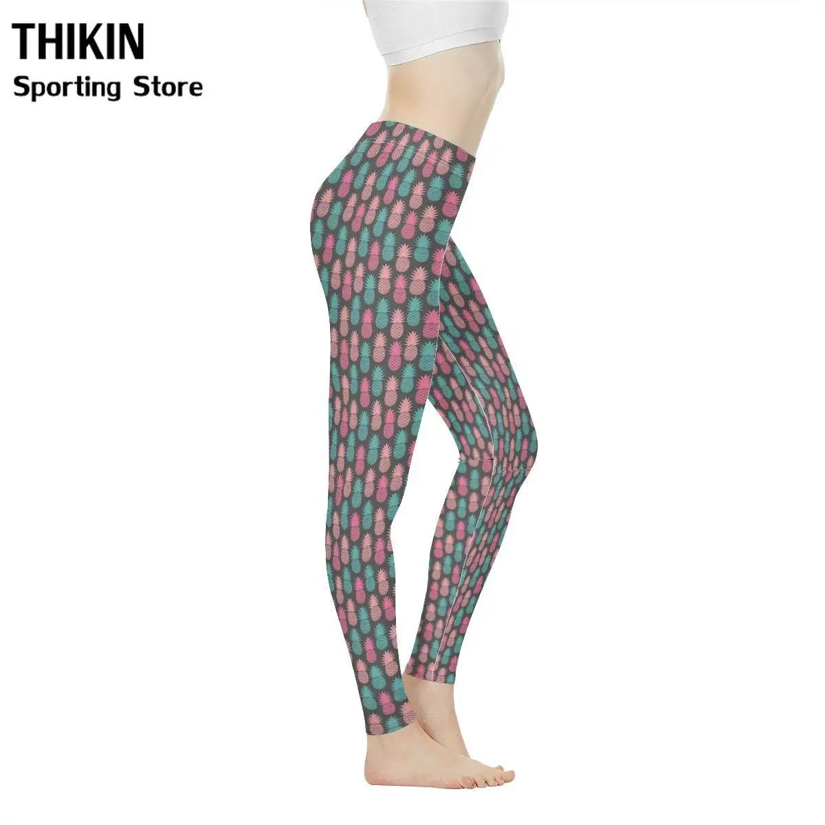 THIKIN Jogging legins Pants for Women Pineapple Fruit Pattern Gym High Waisted Workout Seamless Leggings Stretchy Sport Leggings
THIKIN Jogging legins Pants for Women Pineapple Fruit Pattern Gym High Waisted Workout Seamless Leggings Stretchy Sport Leggings