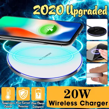 LEORY 20W Qi Wireless Fast Charger Charging Bracket Pad Mat For iPhone 11 10 Pro Xiaomi 10 Pro Samsaung Huawei Vivo Oppo
LEORY 20W Qi Wireless Fast Charger Charging Bracket Pad Mat For iPhone 11 10 Pro Xiaomi 10 Pro Samsaung Huawei Vivo Oppo