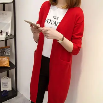 Women Casual Pocket Jacket Cardigans Vintage Long Sleeve Loose Cardigan Warm Knit Coat 
Women Casual Pocket Jacket Cardigans Vintage Long Sleeve Loose Cardigan Warm Knit Coat