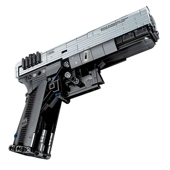 PUBG Game P18 Gun Technic MOC Gun Handgun Pistol Can Fire Bullets Set Building Blocks Bricks DIY Toys For Children Gift
PUBG Game P18 Gun Technic MOC Gun Handgun Pistol Can Fire Bullets Set Building Blocks Bricks DIY Toys For Children Gift