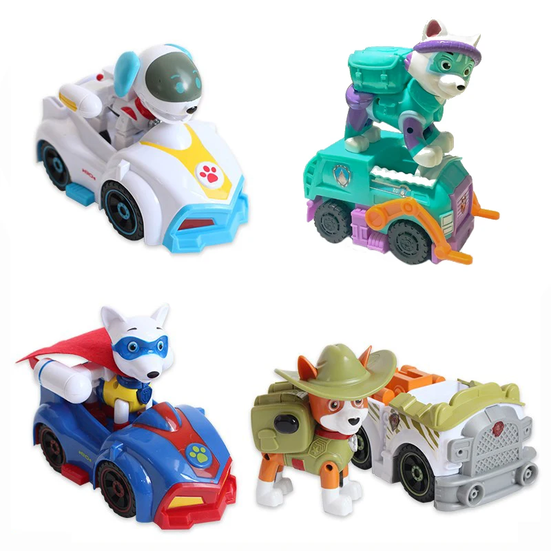 Paw игрушка Щенячий патруль автомобиль мультфильм фигура модель трекер Everest Patrol Car