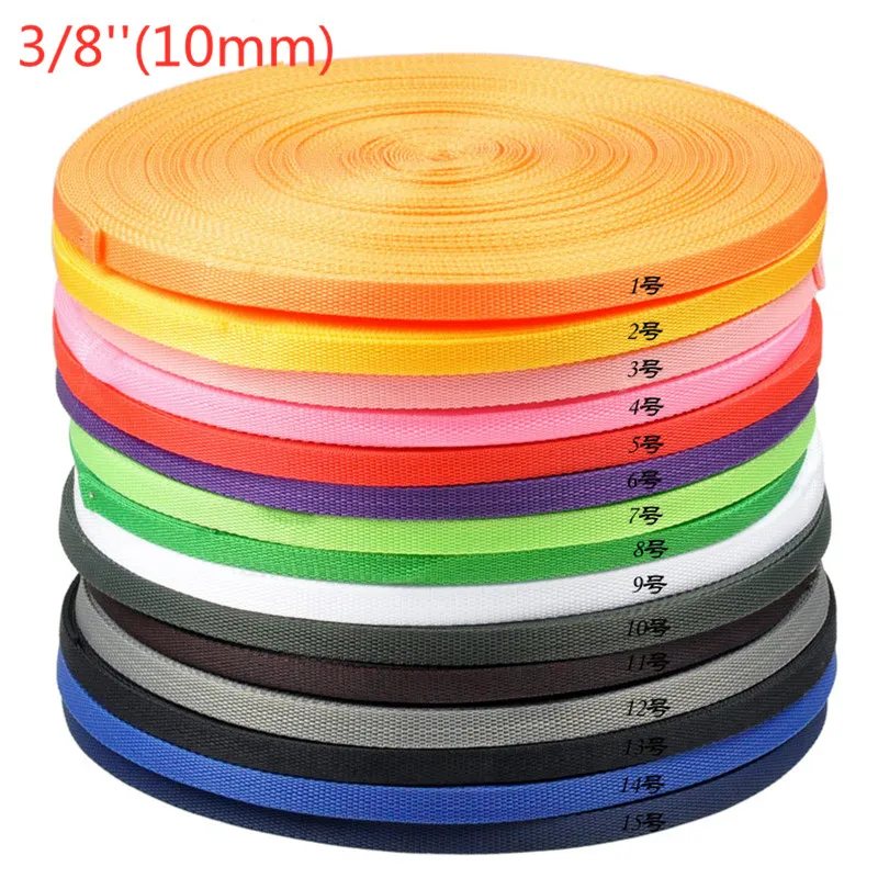 3/8''*50yards Colorful Polypropylene Canvas Ribbon Belt Bag Webbing PP Webbing Knapsack Strapping Sewing Bag Belt Accessories
3/8''*50yards Colorful Polypropylene Canvas Ribbon Belt Bag Webbing PP Webbing Knapsack Strapping Sewing Bag Belt Accessories