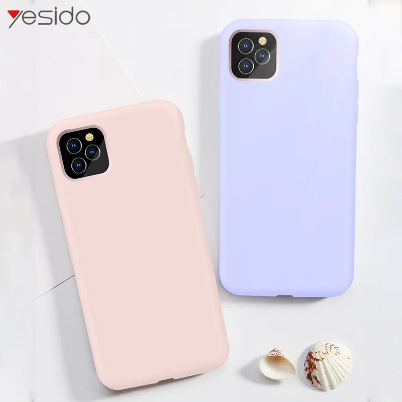 Yesido liquid silicone case for iphone 11 Pro Max Ultra thin slim simple 360 protection back cover for iphone 11 Pro Max copa
Yesido liquid silicone case for iphone 11 Pro Max Ultra thin slim simple 360 protection back cover for iphone 11 Pro Max copa