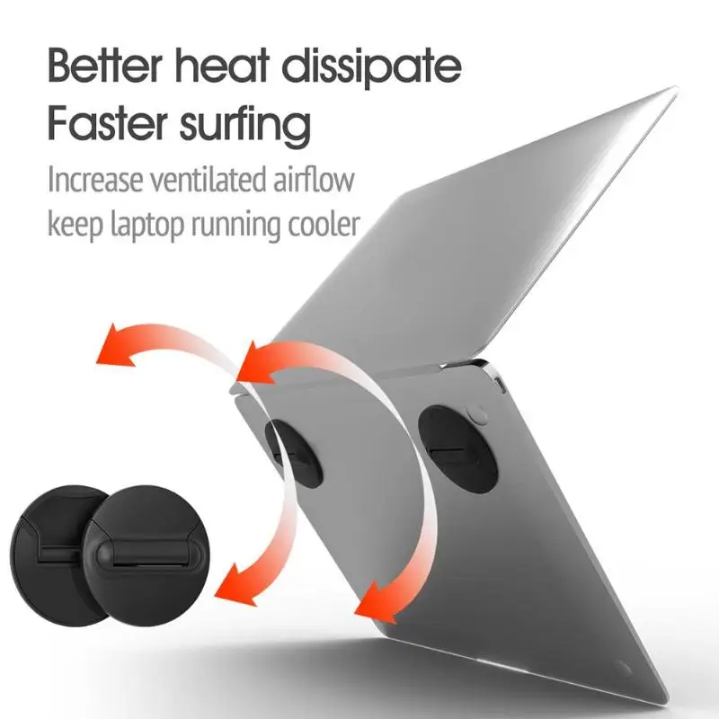 2pcs Laptop Stands Mini ABS Portable Notebook Cooling Pads Base Holder Universal Compliance with Ergonomic Design Comfort
2pcs Laptop Stands Mini ABS Portable Notebook Cooling Pads Base Holder Universal Compliance with Ergonomic Design Comfort