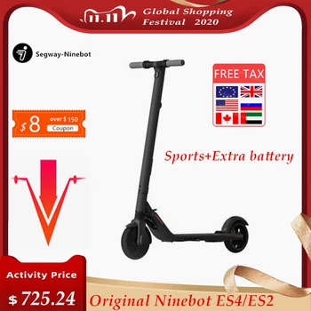 EU Stock Original Ninebot ES4/ES2 KickScooter Latest V1.5 Lightweight Electric Scooter Foldable HoverBoard
EU Stock Original Ninebot ES4/ES2 KickScooter Latest V1.5 Lightweight Electric Scooter Foldable HoverBoard