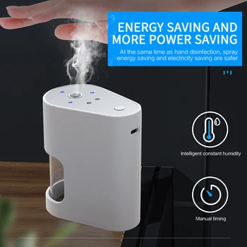 Alcohol Sterilizer Infrared Sensor Sprayer Hand Sterilizer Humidifier Smart Sensor Spray With UV Disinfection Function
Alcohol Sterilizer Infrared Sensor Sprayer Hand Sterilizer Humidifier Smart Sensor Spray With UV Disinfection Function