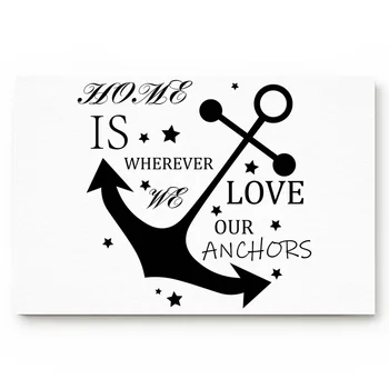 Anchor Star White Background Text Bathroom Non-slip Doormat Bathroom Accessories Living Room Kitchen Doormat
Anchor Star White Background Text Bathroom Non-slip Doormat Bathroom Accessories Living Room Kitchen Doormat