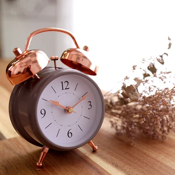 Retro Metal Alarm Clock Simple Bedside Manual Modern Kids Luminous Student Morning Gets Up Vintage Despertador Table Clock E6
Retro Metal Alarm Clock Simple Bedside Manual Modern Kids Luminous Student Morning Gets Up Vintage Despertador Table Clock E6