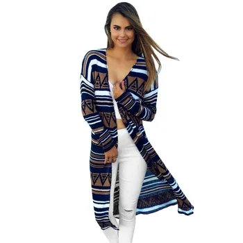 Casual Women Knitting Long Cardigans Loose Printed Kimono Outwear Knitted Jumper Ladies Warm Winter Sweaters
Casual Women Knitting Long Cardigans Loose Printed Kimono Outwear Knitted Jumper Ladies Warm Winter Sweaters