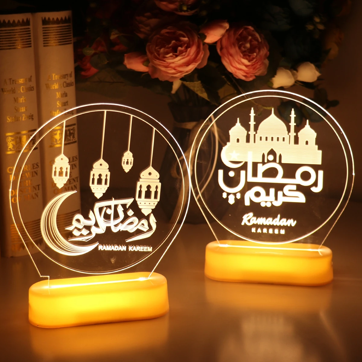 Светлые украшения Eid Mubarak, модель Eid Kareem для дома, Рамадан Mubarak Eid Al Adha, мусульманский декор для вечеринки
Светлые украшения Eid Mubarak, модель Eid Kareem для дома, Рамадан Mubarak Eid Al Adha, мусульманский декор для вечеринки