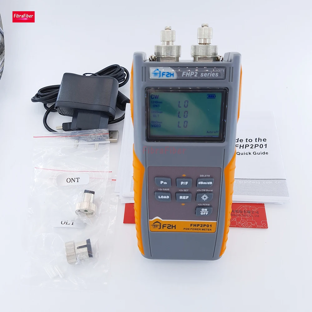 Grandway FHP2P01 PON Optical Power Meter for EPON GPON xPON, OLT-ONU 1310/1490/1550nm Free shipping
Grandway FHP2P01 PON Optical Power Meter for EPON GPON xPON, OLT-ONU 1310/1490/1550nm Free shipping