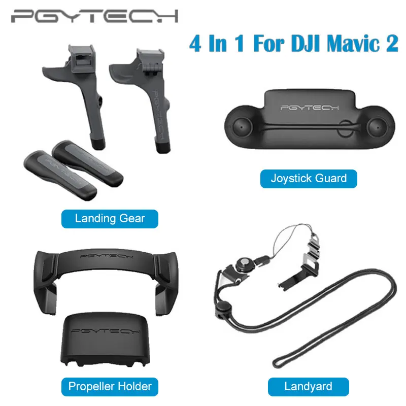 PGYTECH Landing Gear Riser Propellers Holder Remote Thumb Stick Guard Protector Cover for DJI Mavic 2 Pro Zoom Drone Accessories
PGYTECH Landing Gear Riser Propellers Holder Remote Thumb Stick Guard Protector Cover for DJI Mavic 2 Pro Zoom Drone Accessories